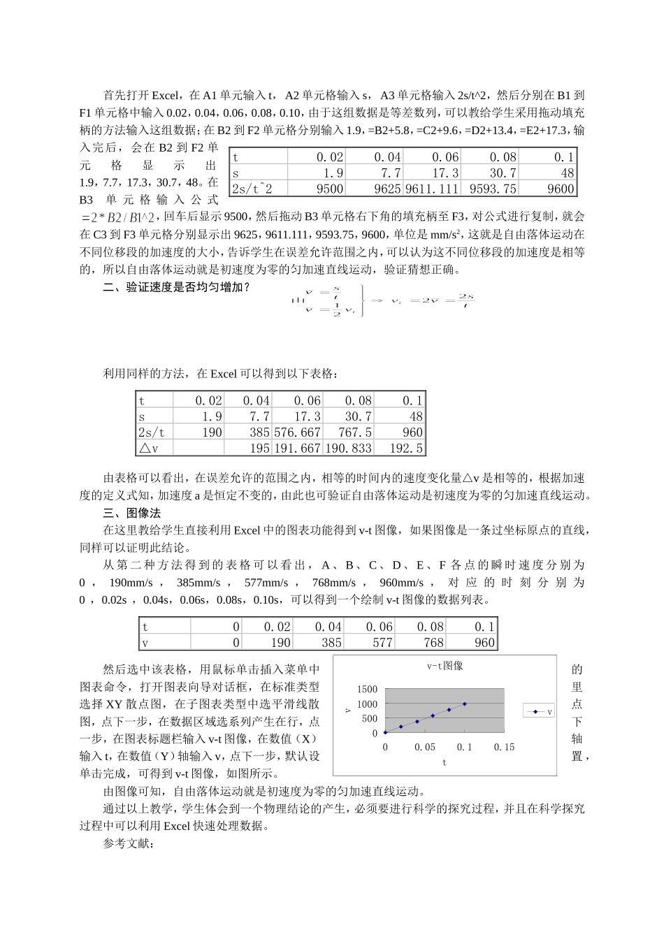 从《自由落体运动规律》的教学谈学生科学探究精神的培养_第2页