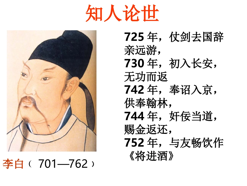 《将进酒》课件(用)_第2页