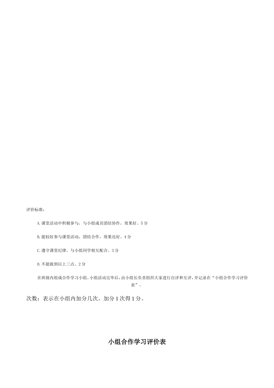 小组合作学习评价表_第3页
