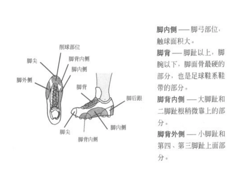 足球踢球部位图解_第2页