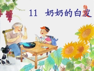 奶奶的白发课件