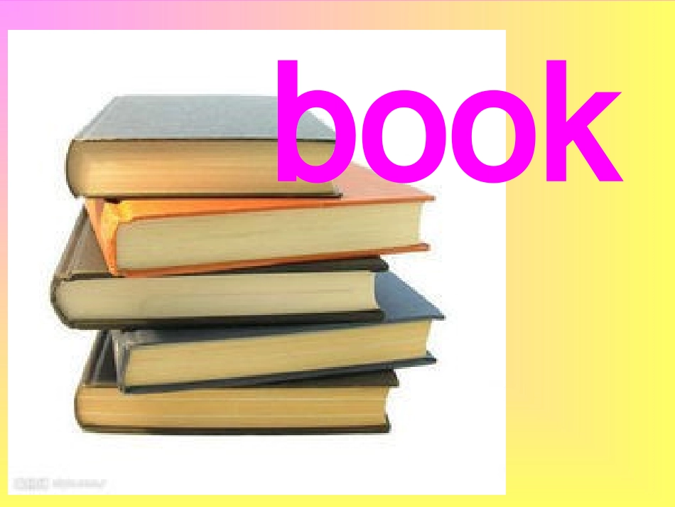 英语单词book_第2页