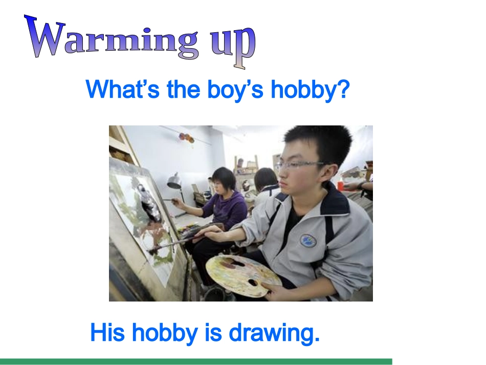 外研版八年级下册M6Unit1_第2页