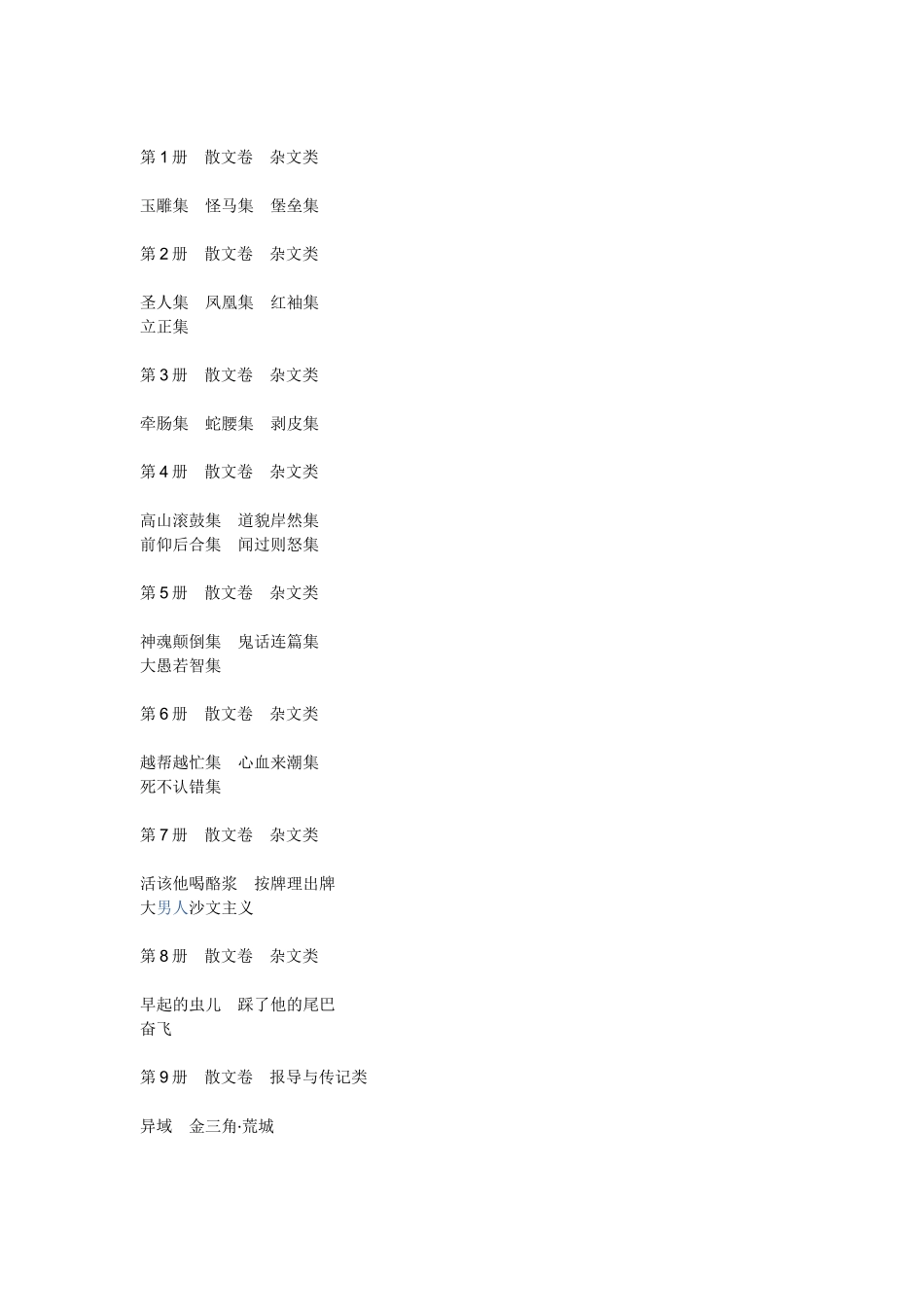 《柏杨全集1-28册》目录_第2页