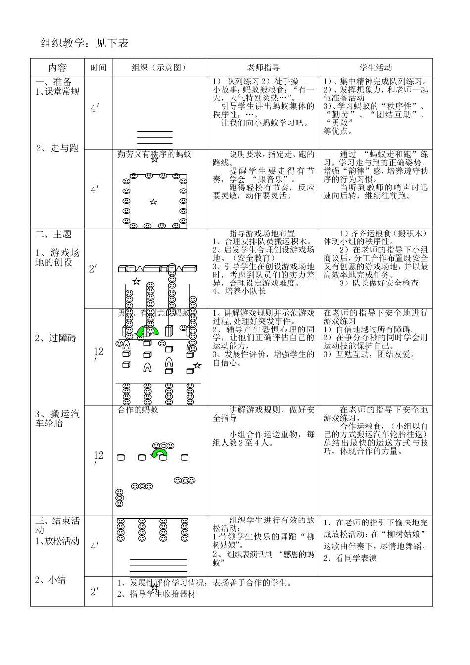 蚂蚁的精神一年级教学设计2006518_第2页