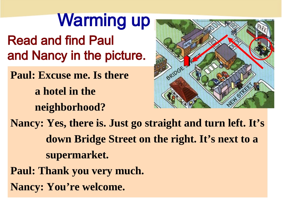 人教版七年级上册unit8课件_第3页