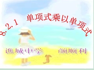 单项式乘单项式