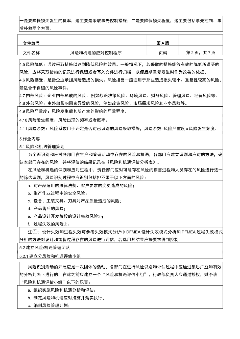 三体系风险和机遇的应对控制程序_第2页