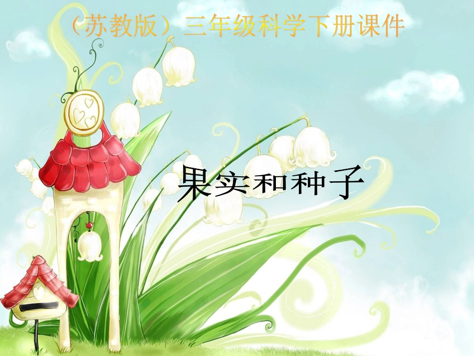 果实和种子课件PPT下载2_苏教版三年级科学下册课件_第1页