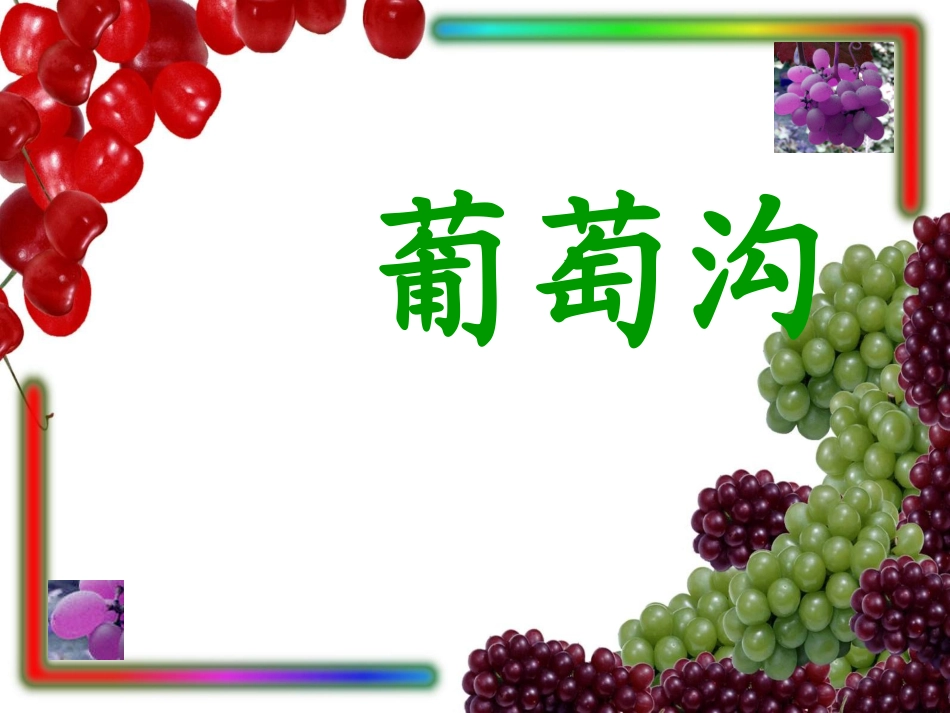 葡萄沟课件(新311)_第1页