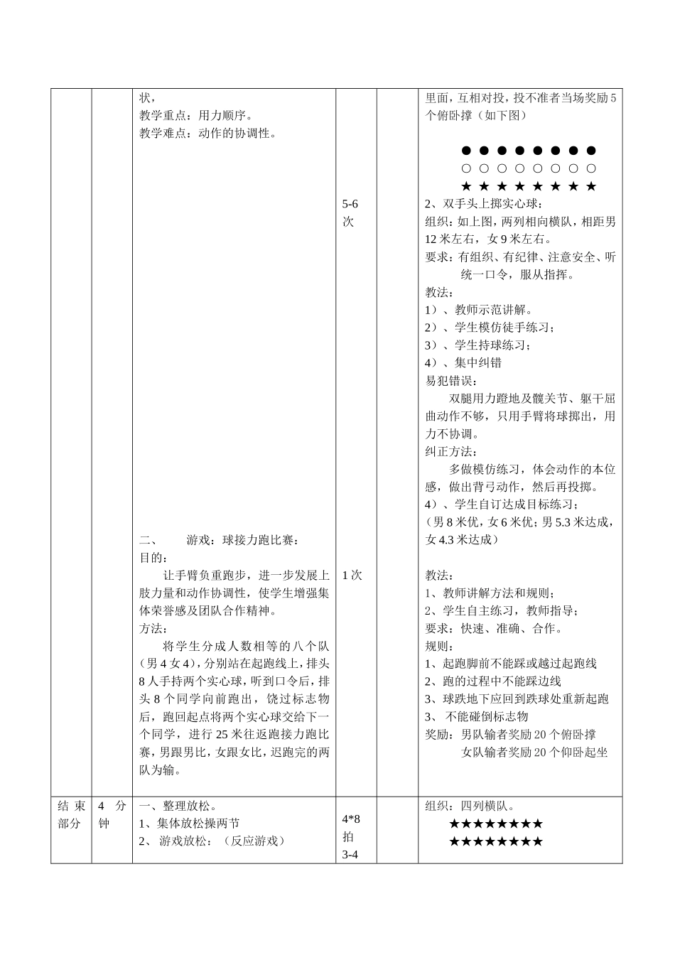 实心球教案设计_第3页