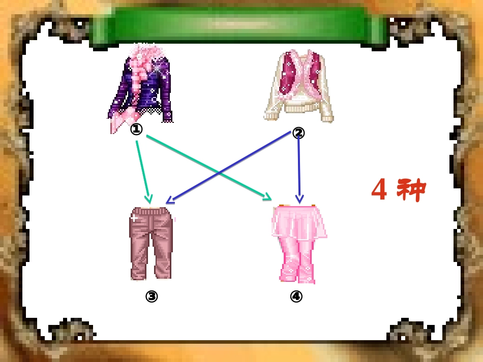 人教版二年级上册数学广角——搭配_第3页