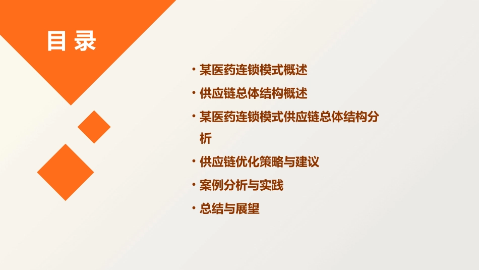 某医药连锁模式供应链总体结构分析课件_第2页