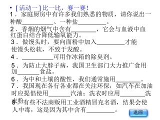 【精品课件2】11身边的化学