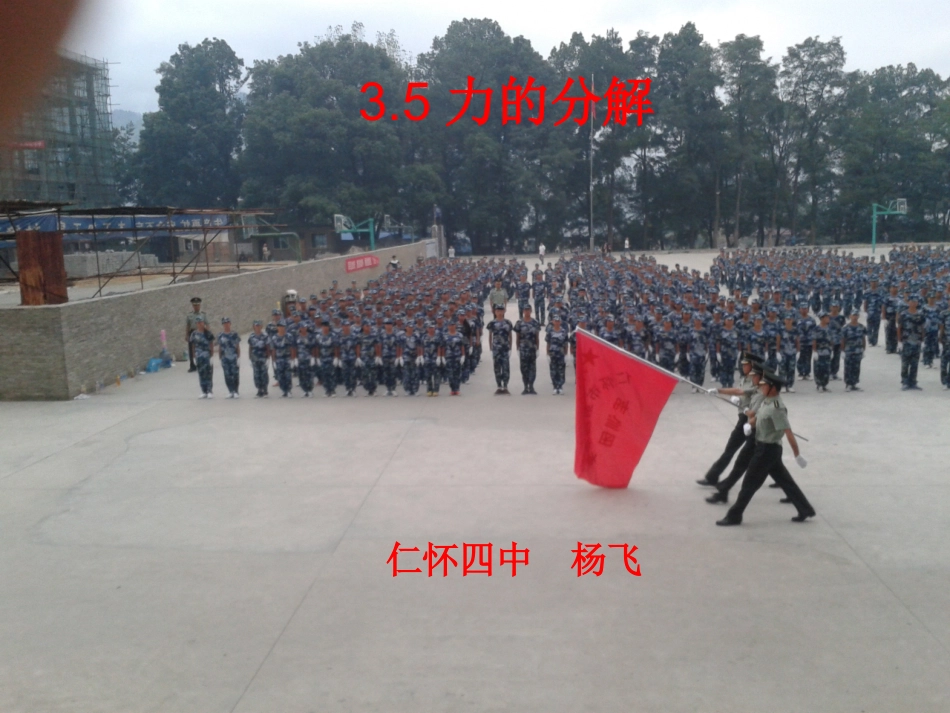 力的分解确定稿_第1页