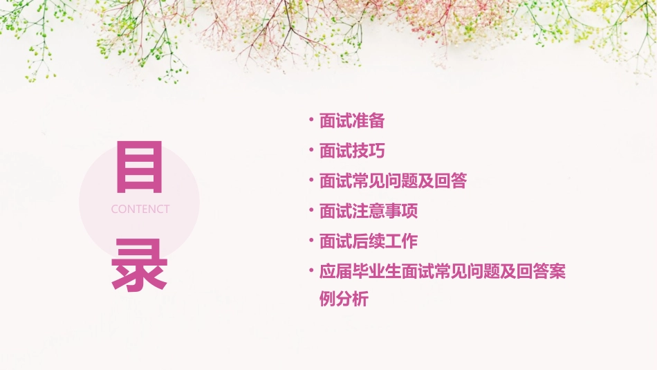 应届毕业生面试技巧和注意事项课件_第2页