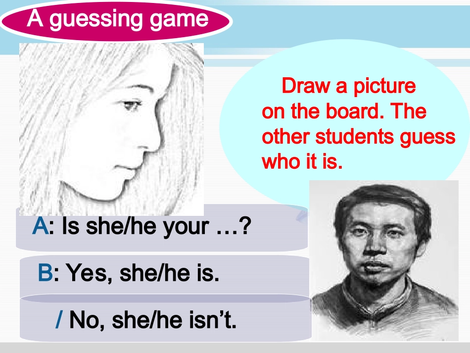 七年级英语上Unit2__Period5__精品课件（共计15张PPT）_第3页