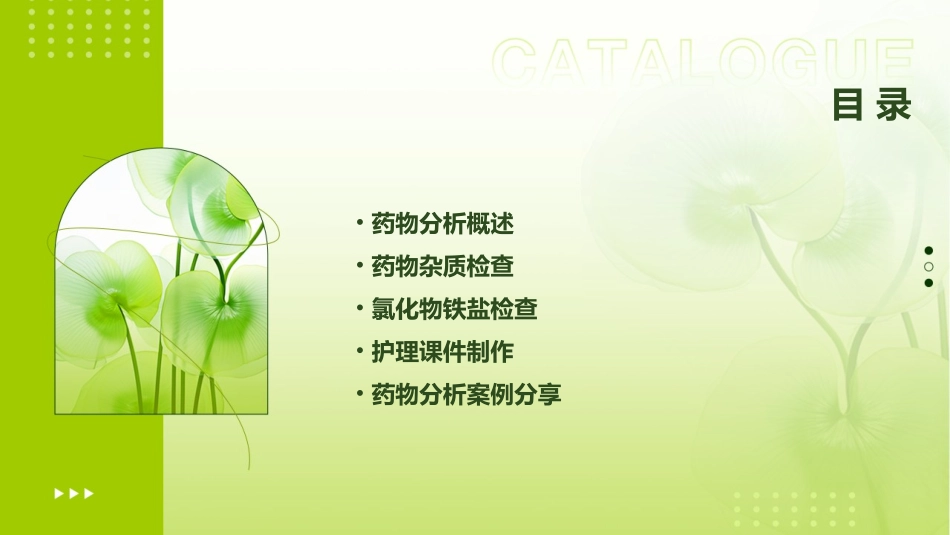 药物分析 药物杂质检查氯化物铁盐检查护理课件_第2页
