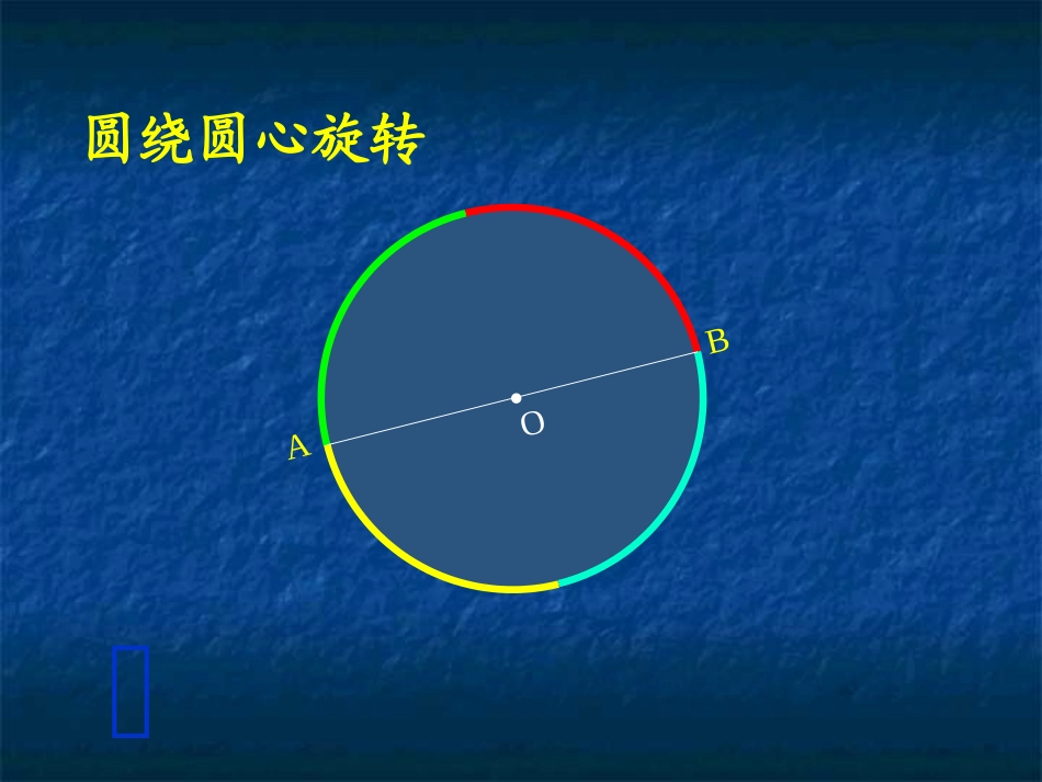 初中三年级数学《弧、弦、圆心角》课件_第3页