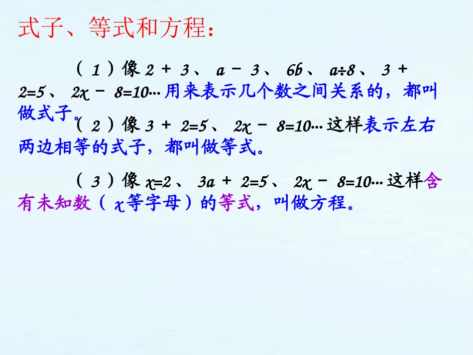 _式和方程—简易方程_第2页