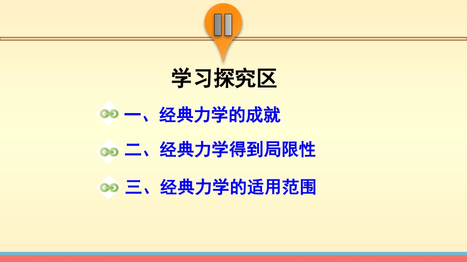 【新步步高】2014-2015学年高二物理教科版必修二课件：51经典力学的成就与局限性[数理化网]_第3页