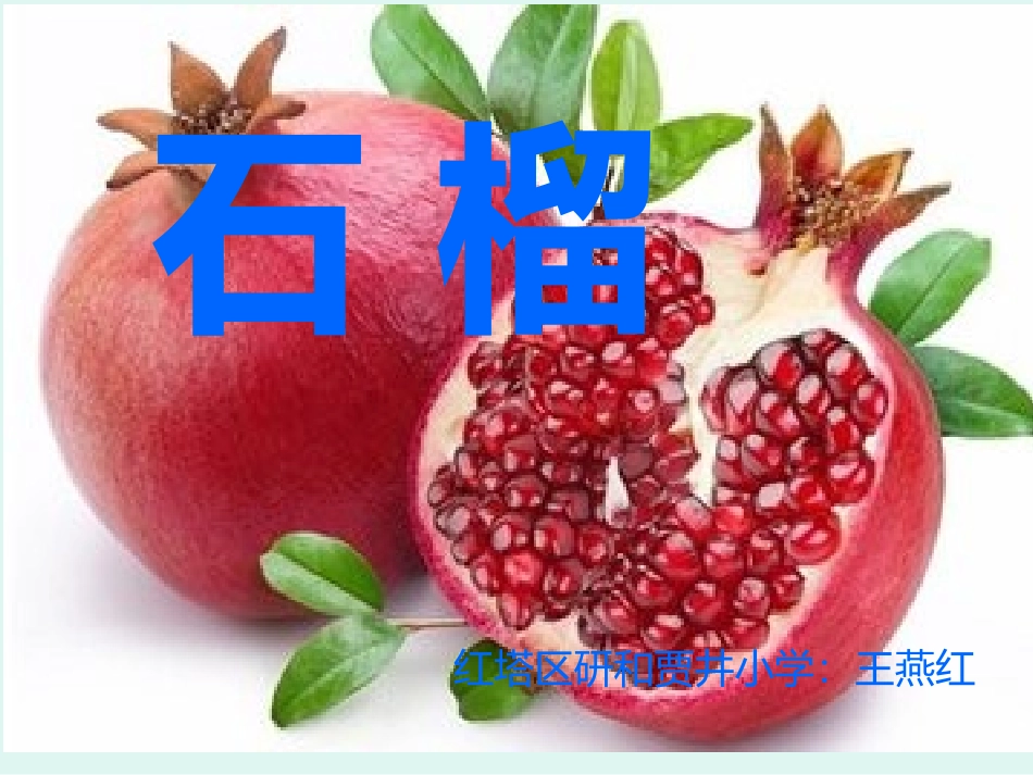 王燕红（石榴）_第1页