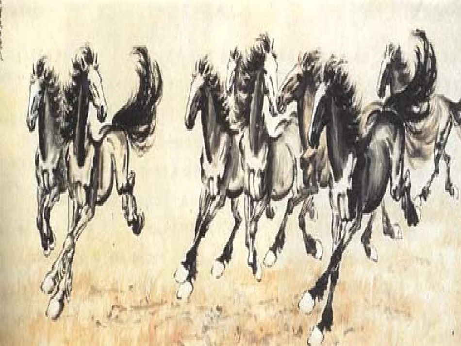 《徐悲鸿画马》课件 (2)_第1页