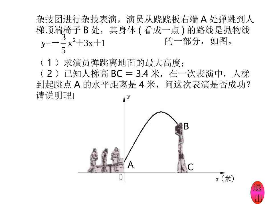 专题：求二次函数的解析式_第2页