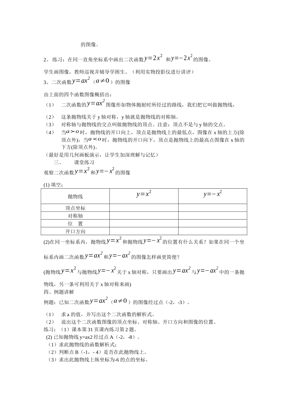 二次函数的图像_第2页