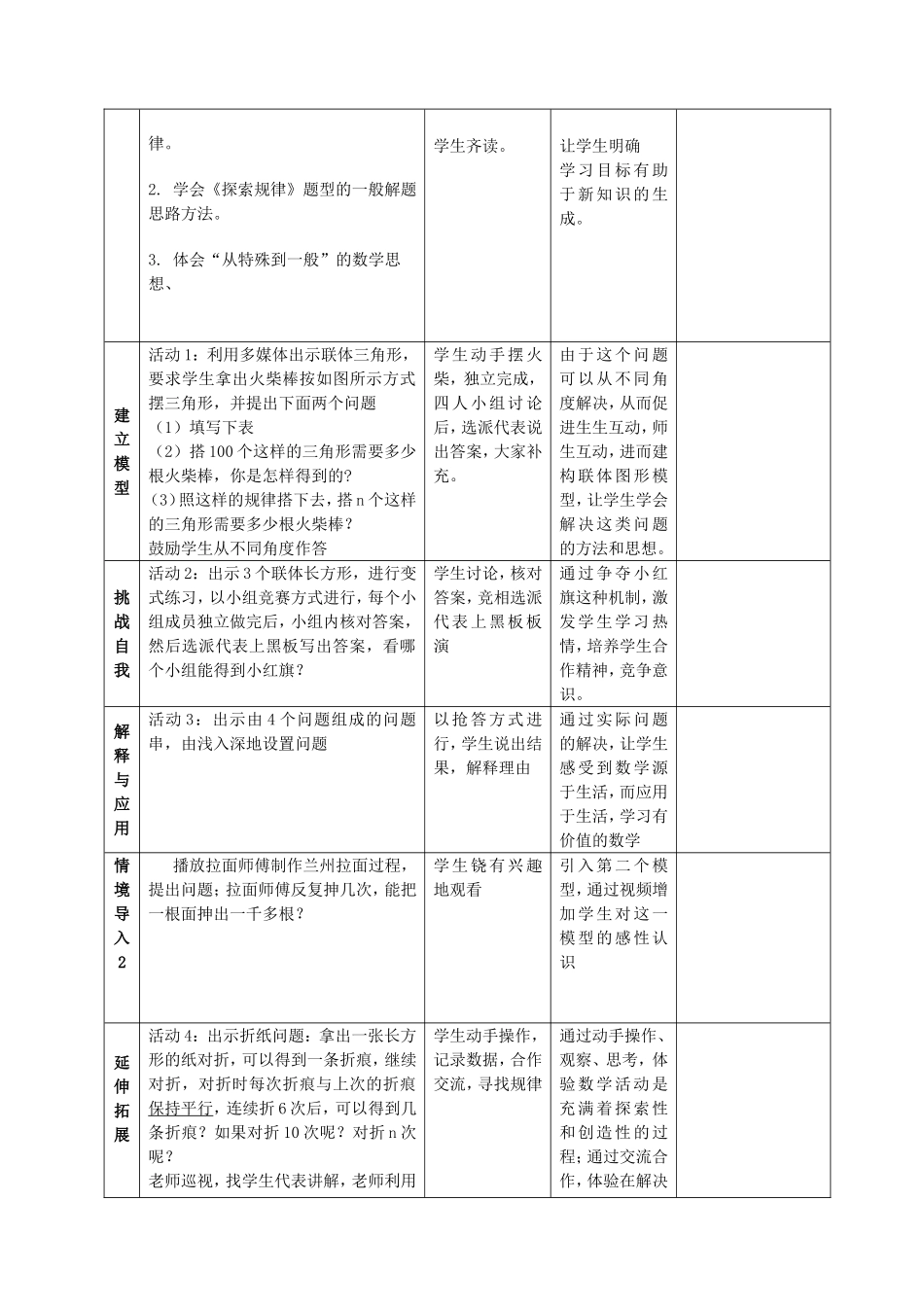 《探索规律》教学设计_第2页