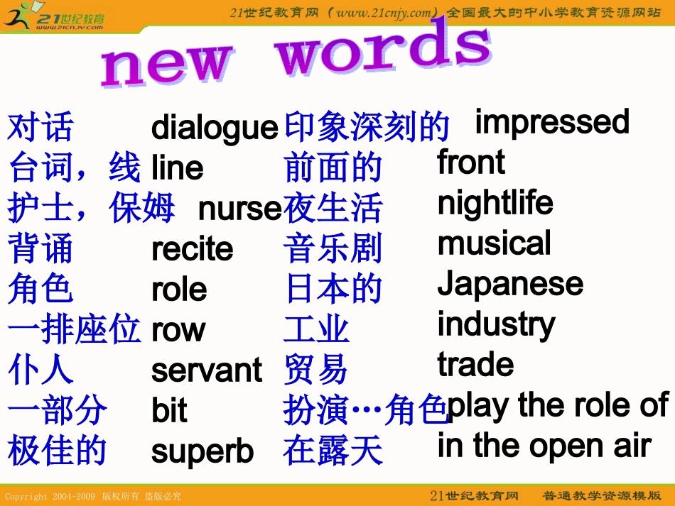 外研版_英语课件：九年级下Module8_Unit1_I_was_pleased_to_see_it_第3页