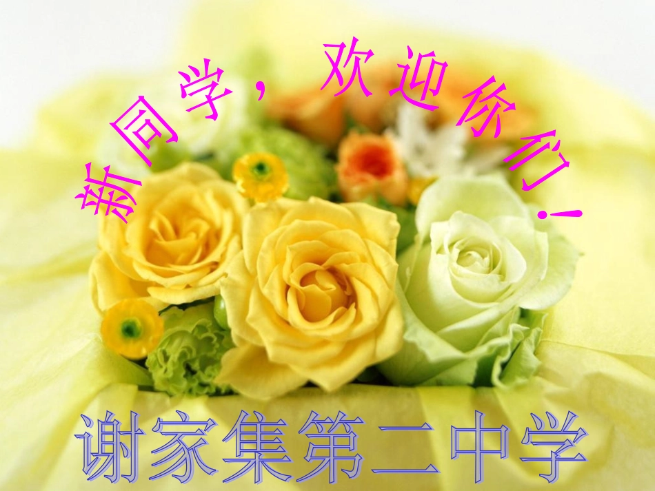 尽快适应初中生活_第1页