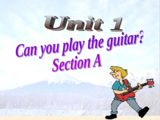 七年级（下）Unit1第一课时