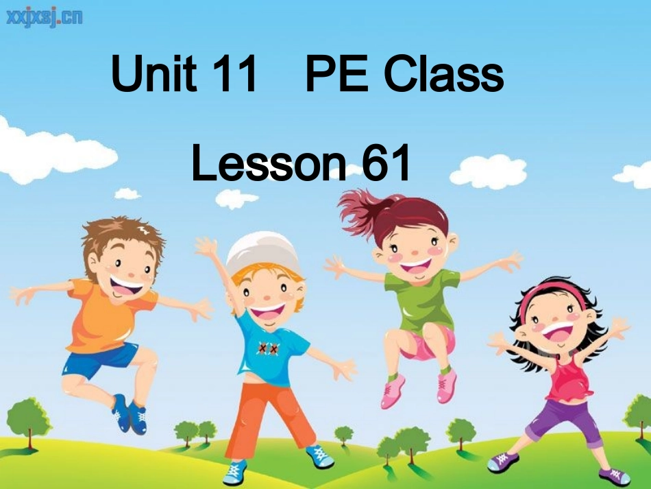二年级英语下册《Unit11Lesson61》PPT课件之五（人教新起点）_第1页