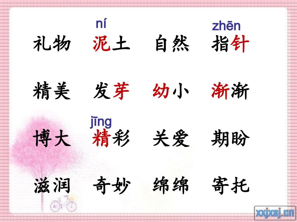 小学语文北师大版三年级下《礼物》课件_第3页