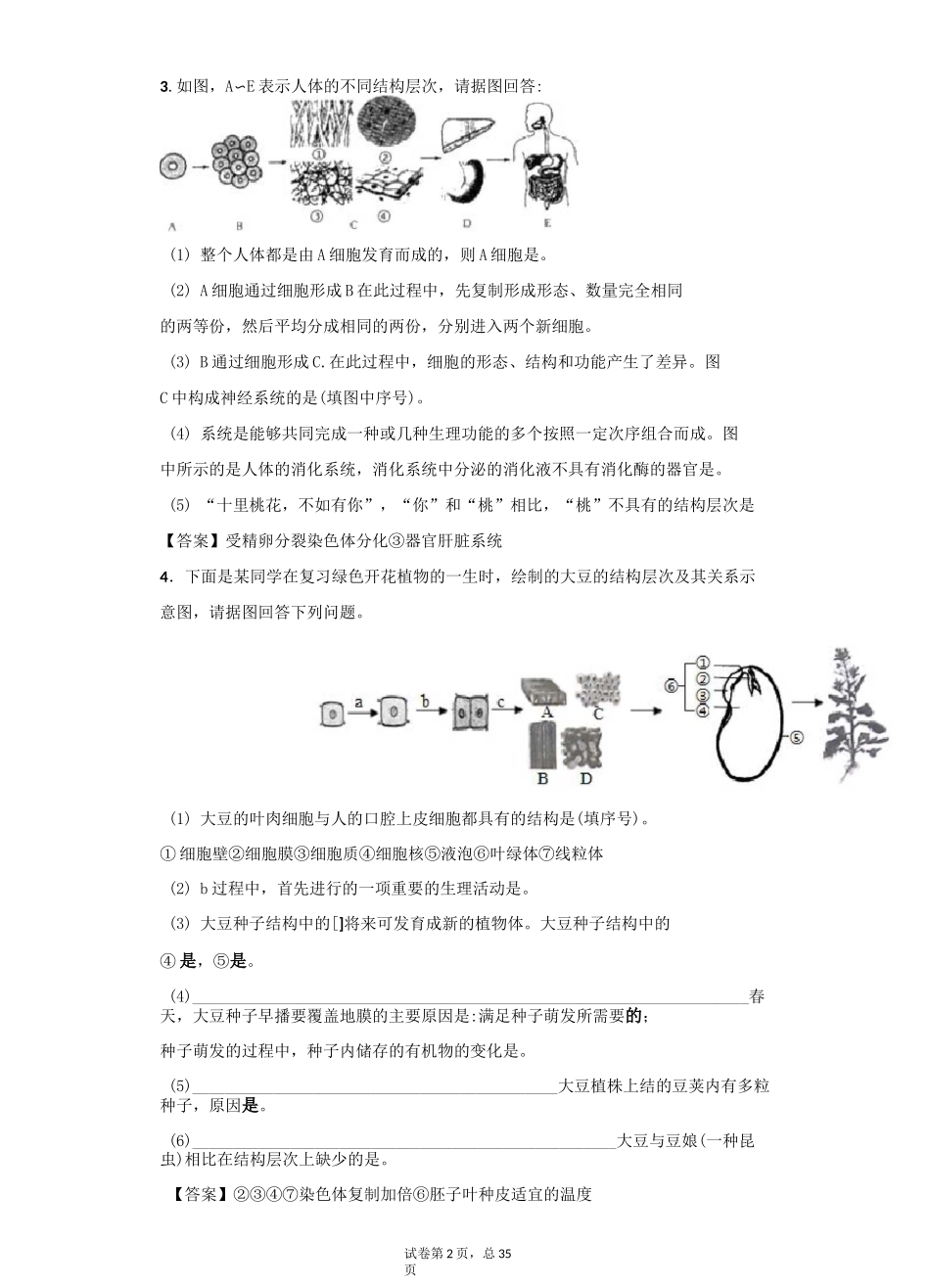 初中生物图形大全_第2页