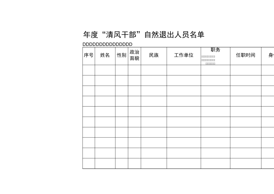 清风干部表格附件_第1页