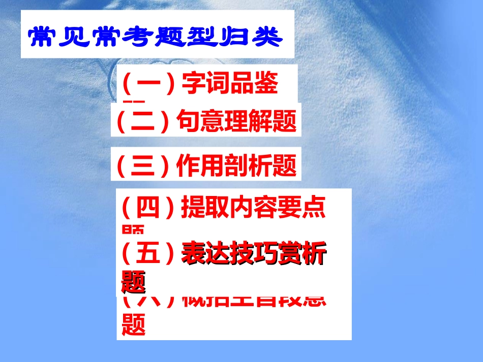 现代文大阅读解题技巧指导总复习_第3页