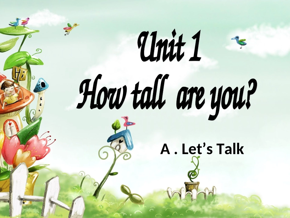 六年级下册U1Atalk_第1页