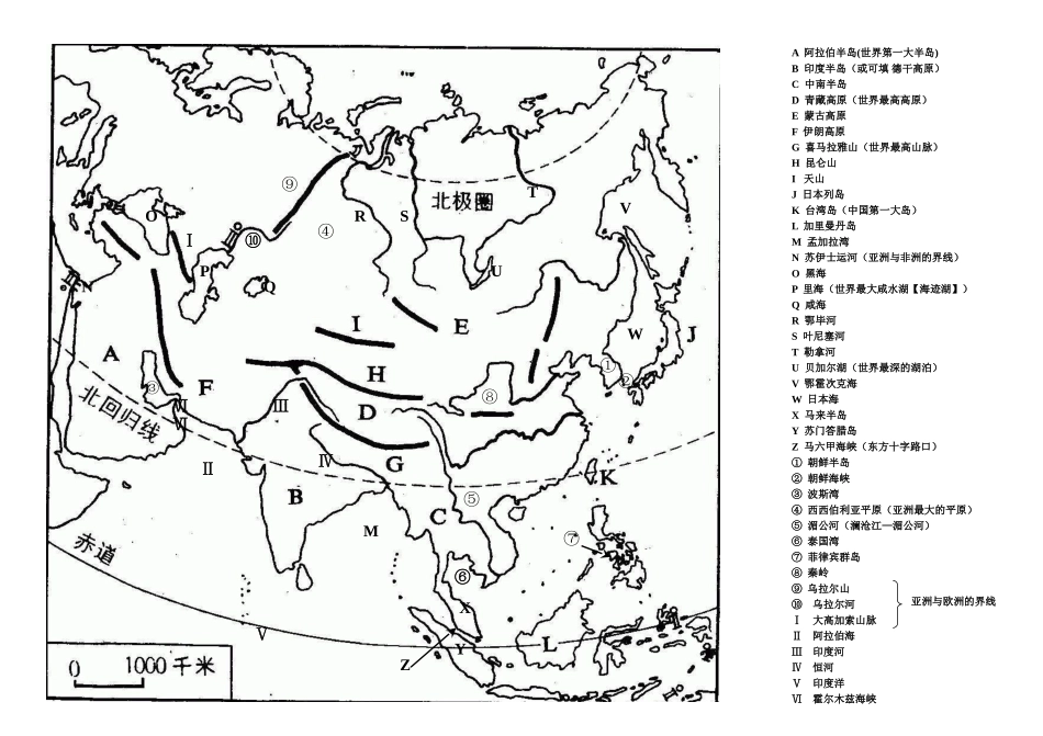 亚洲详细填图_第1页