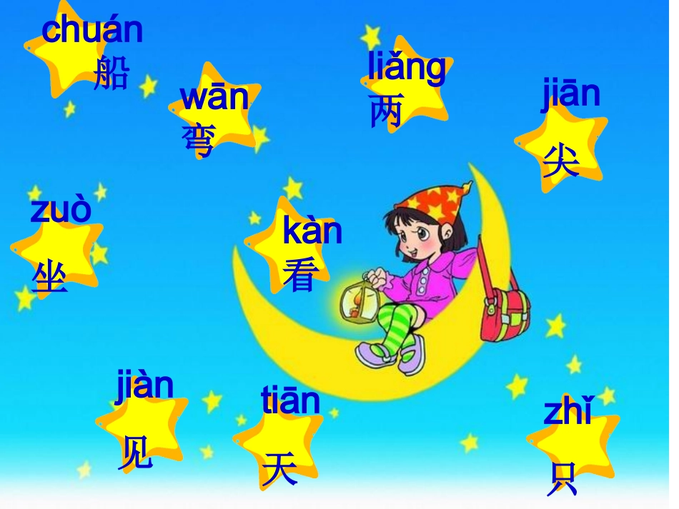 王晓燕(兼并5）小小的船第二课时课件_第3页
