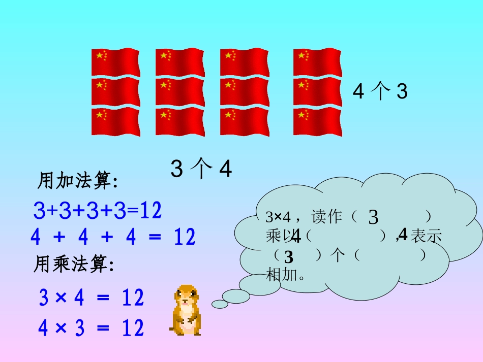 乘法口诀复习课_第3页