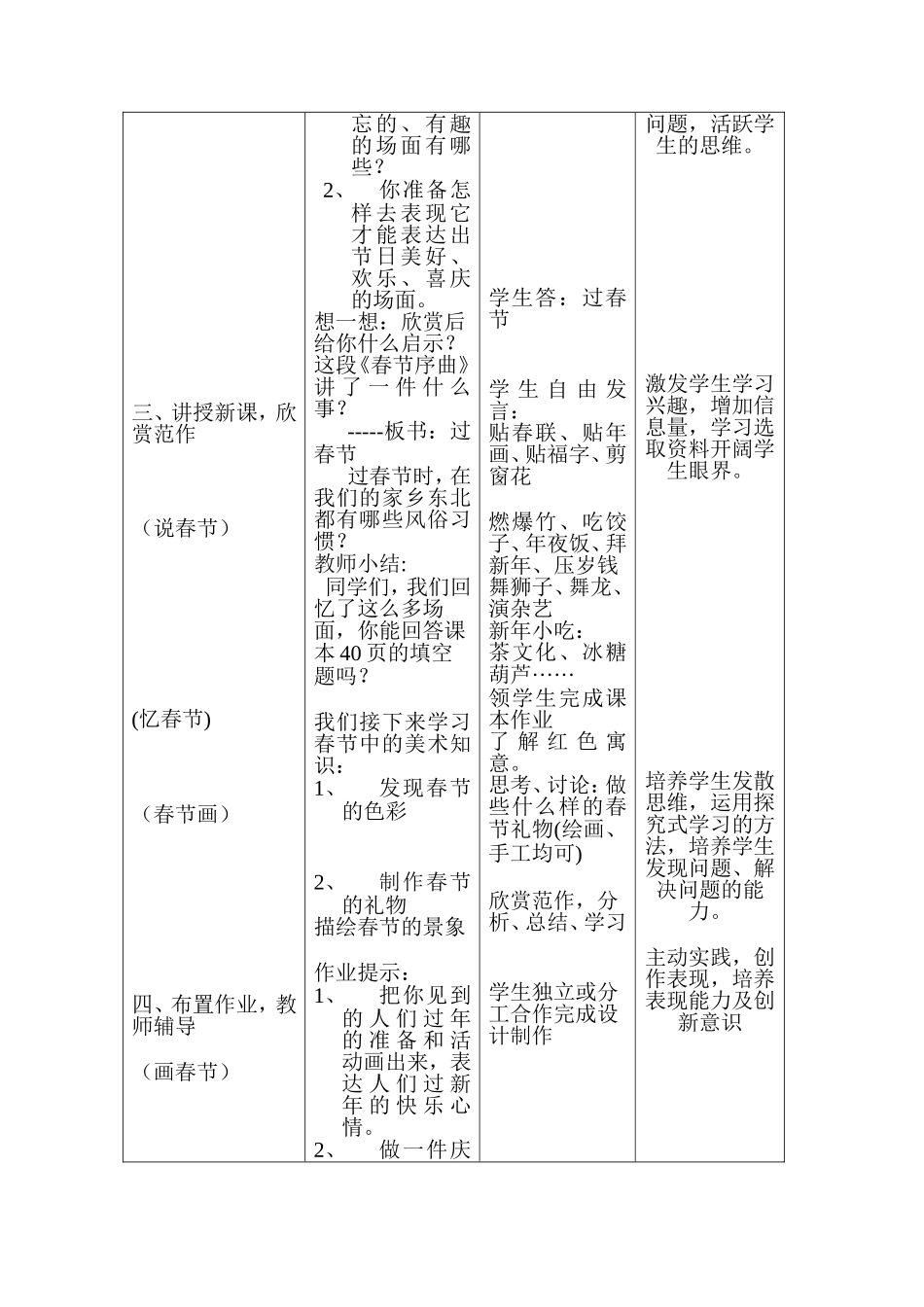 《过春节》教案_第2页