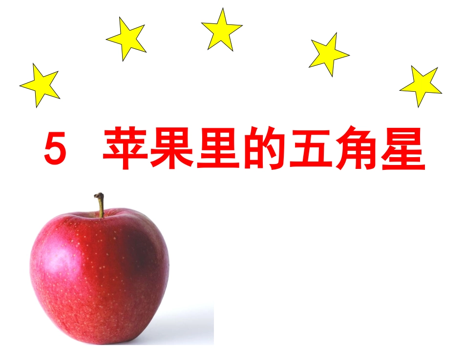 苹果里的五角星_第2页