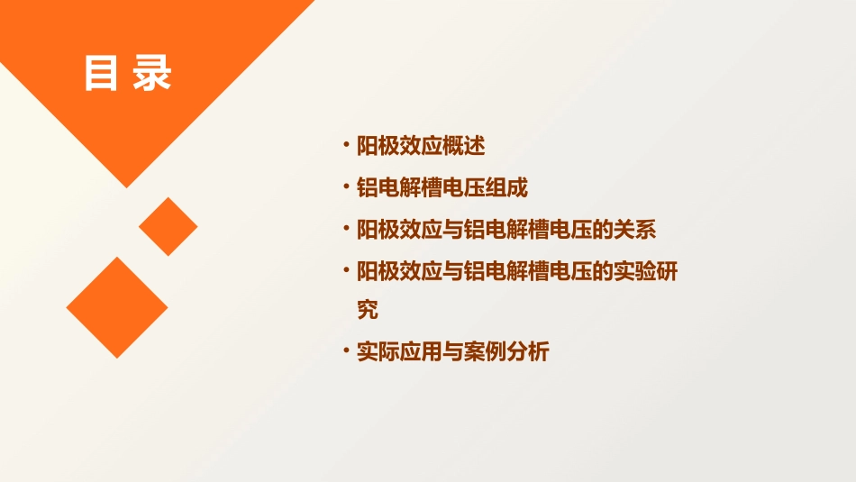 阳极效应与铝电解槽电压组成课件_第2页