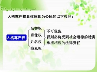 (教学精品)人格尊严权概述