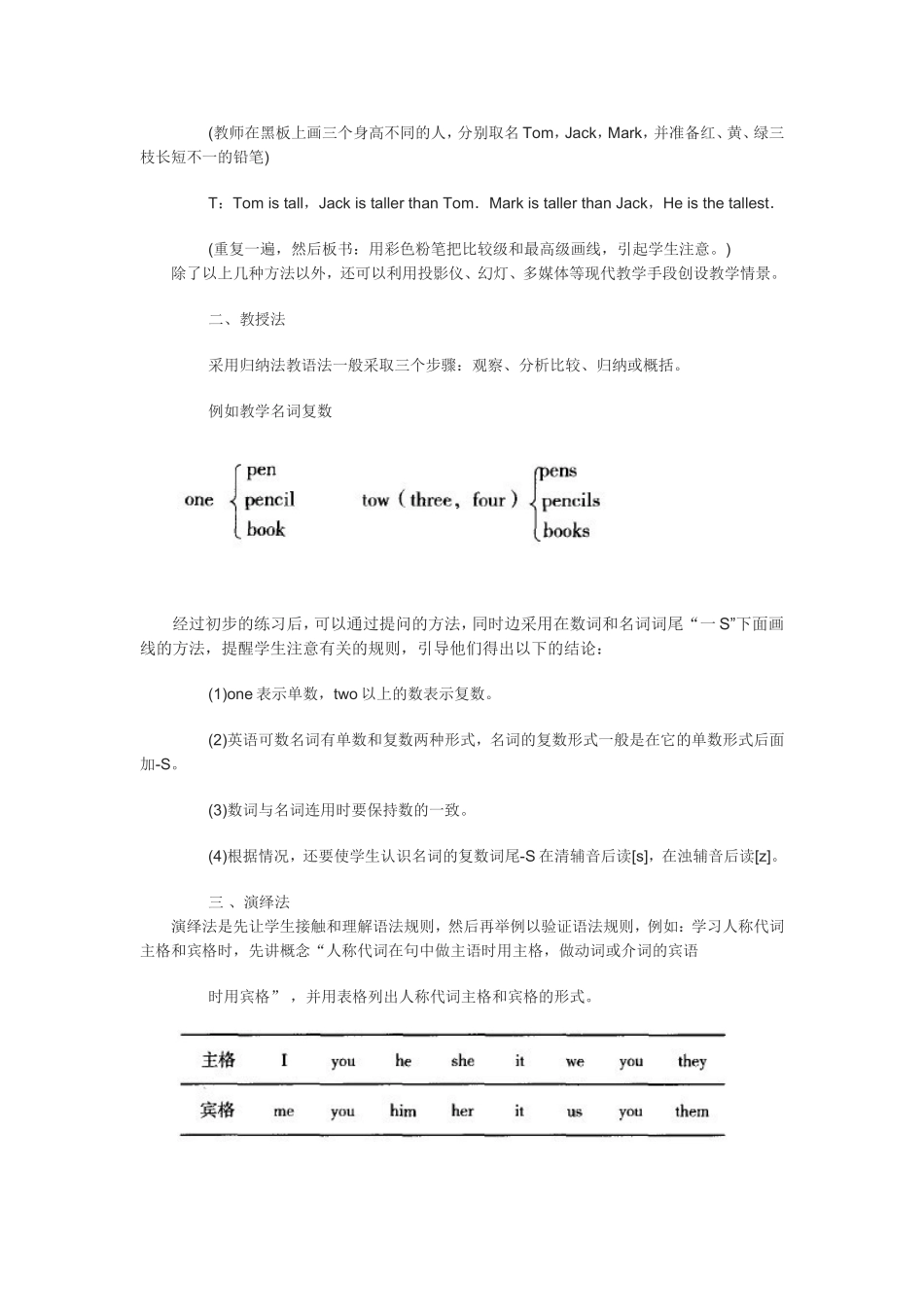 浅谈英语语法教学_第2页