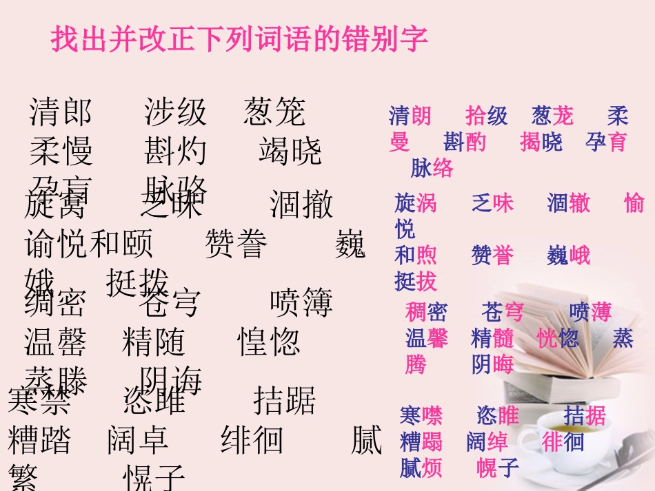 广西灵山县陆屋中学九年级语文上册-基础知识复习课件-人教新课标版_第2页