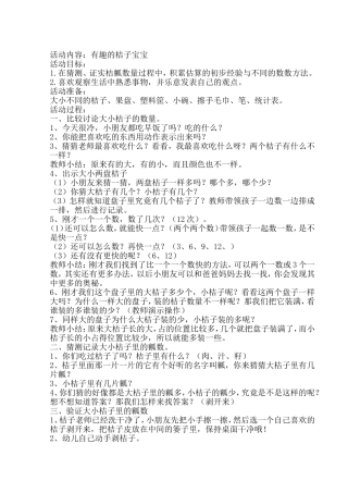 有趣的橘子宝宝
