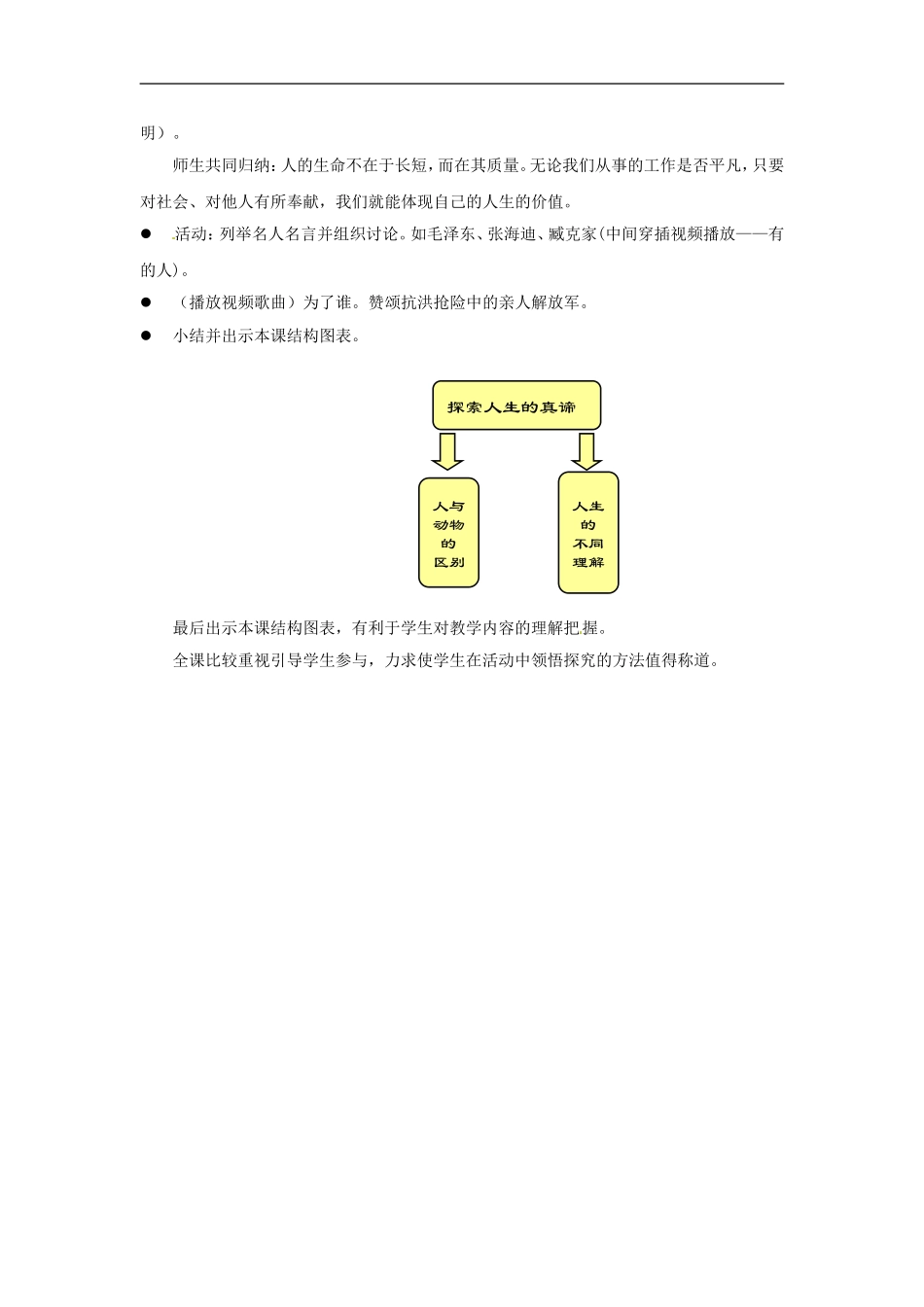 江苏省东台市七年级政治上册《第15课-让人生更加灿烂》教案-新人教版_第2页